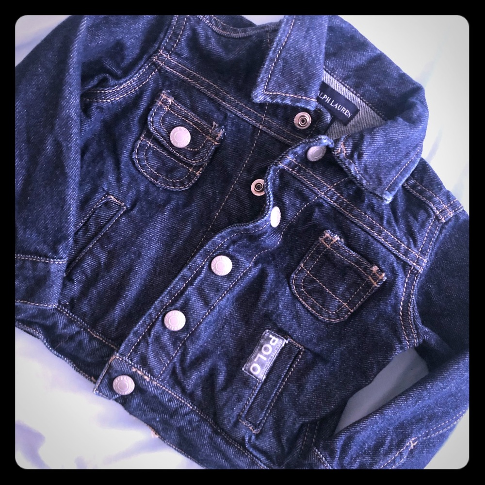 Infant Polo Ralph Lauren Jean Jacket